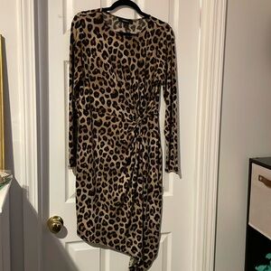 NWT leopard print dress